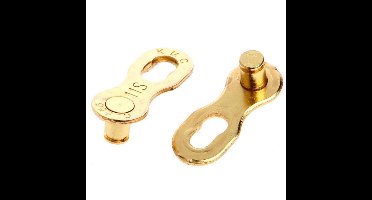 Herbruikbare Goudkleurige Missing Chain Link - 11 Speed - Smart link / Quick link / Kettingschakel - KMC / Shimano / Sram - herbruikbaar