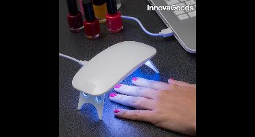 InnovaGoods Mini LED UV Nagellamp
