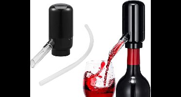 Wijn Decanteerder Elektrisch - Luxe Automatische Wijnschenker Wijnschenker & Wijnbeluchter - Schenktuit - Decanteer Karaf - Vacuumpomp - Wijnpomp - Wijndispenser - Beluchter - Wijnstopper - Wijnset - Wijnpakket - Wijn Cadeau
