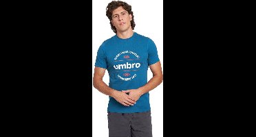 Umbro Terrace Sweatshirt Met Rits Blauw L