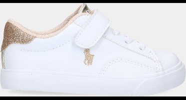 Polo Ralph Lauren Theron V PS White / Gold peuter sneakers