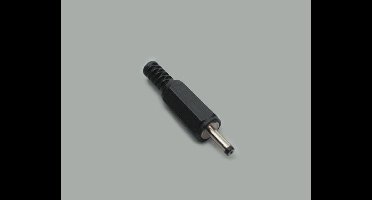 BKL Electronic 072110 Laagspannings-connector Stekker, recht 5.5 mm 2.1 mm 1 stuk(s)
