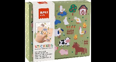 Stickerspel Dieren in de natuur - APLI Kids