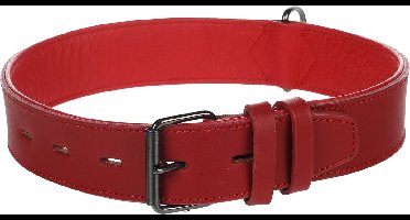 Flamingo Denver Gevoerd;breed - Halsband Honden - Halsband Denver Breed Rood Xxl 56-73cm 45mm - 1st - 174566 - 1st
