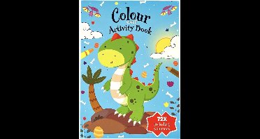 Kleur en Activiteiten Boek Dino - Kleurboek Dino - Knutselboek - Doeboek - Activiteiten Boek - Kleurboek Peuter - Kleurboeken voor Kinderen - Tekenboek - Tekenen Kinderen - 72 Pagina's - 29x21cm - Vanaf 3 Jaar - Multi Kleuren