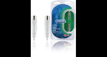 Bandridge BVL8805 100 dB Coaxkabel Coax Male (IEC) - Coax Female (IEC) - 5 meter - Wit