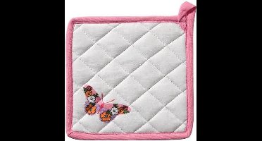 DDDDD Butterfly - Pannenlap - 20x20 cm - Wit