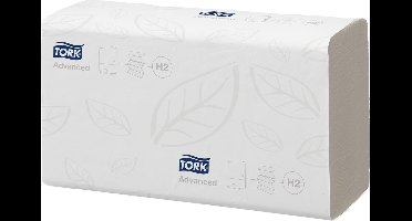 Tork papieren handdoeken Xpress, multifold, 2-laags, 190 vellen, systeem H2, pak van 20 stuks