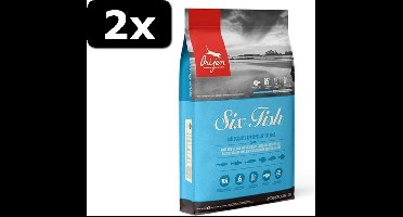 2x ORIJEN WHOLE PREY 6 FISH CAT 5,4KG