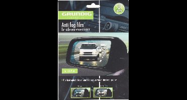 Anti-Condensstickers 2 stuks - Auto stickers - voor auto - Nano Caoting - Anti-regen - Anti-Fog - Spiegel stickers - Raam stickers - Gratis verzending
