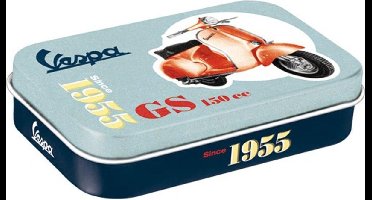 Vespa GS 150cc Since 1955 - Pepermunt Doosje XL 9,5x6 cm