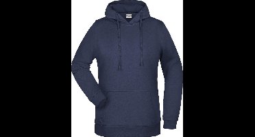 James And Nicholson Vrouwen/dames Basic Hoodie (Marine)