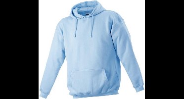 James and Nicholson Unisex Hooded Sweatshirt (Lichtblauw)