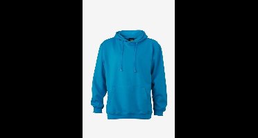 James and Nicholson Unisex Hooded Sweatshirt (Turquoise)
