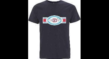 Oasis - Oblong Target Heren T-shirt - XL - Blauw