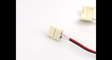 Groenovatie LED Strip Klik Connector - 2835 SMD - Waterdicht IP65 - Soldeervrij - Wit