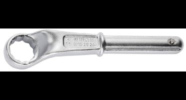 Wurth - Enkele opsteekringsleutel - Zware ringsleutel Metrisch, met kom x 1 st Sleutelwijdte 24 mm