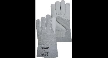 2 paar - Werkhandschoenen PSP 34-408 Corium Welder 08/C/NS, Rundspitflederen lashandschoenen, maat 10 / XL