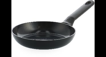 BK Enjoy Koekenpan 20cm – PFAS-vrije antikleeflaag – Koekenpan inductie – Keramische pan – Ovenbestendig tot 160°C – Vaatwasserbestendig – Koudgrepen – Zwart
