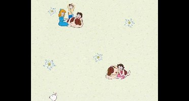 Heidi meisjes behang print 94198-3