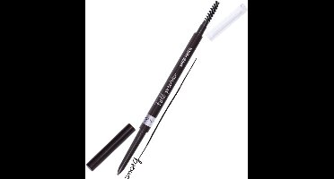 Full Precision Brow Pencil with Brush Donkerbruin