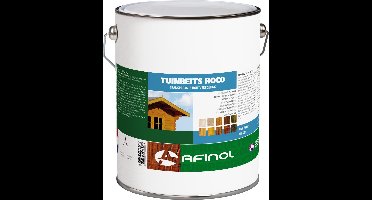 Afinol Tuinbeits Roco Transparant Grenen 5 liter - Buitenbeits - Sterk impregnerend - Geschikt voor schutting, hek, tuinmeubel en vlonder - 11 populaire kleuren