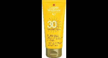 Louis Widmer Sun Gel SPF30 ongeparfumeerd (100ML)