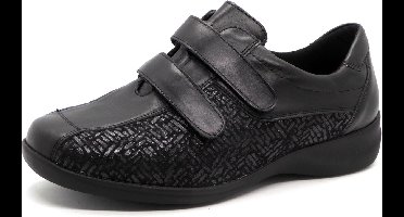 Waldläufer Orthotritt Dames Klittenbandschoen - M54302-234-001 Zwart - Wijdte M - Maat 5 (38)
