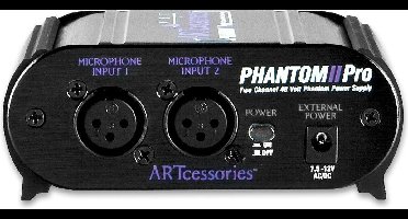 ART Phantom II Pro Phantomvoeding batterij/voeding - Fantoomvoedingsadapter