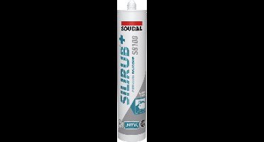 Soudal Silirub S8100 300 ml Zilvergrijs