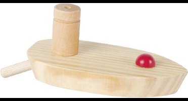 Goki Luchtballonboot Hout 14,5 X 6 X 6 Cm