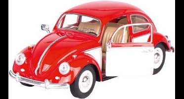 Goki Volkswagen Kever (1967) Rood 17 Cm