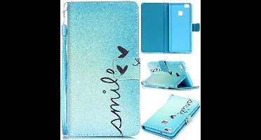 iCarer Smile wallet case hoesje Geschikt voor: Huawei P9