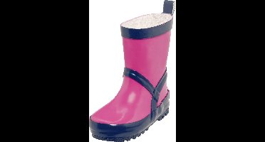 Playshoes Regenlaarzen Fuchsia/marineblauw Maat 30/31