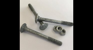 Slotbouten M8 x 80mm | 100 stuks