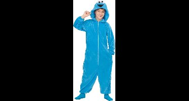 Onesie Koekiemonster Kostuum Kind Licentie - 10-12 Jaar