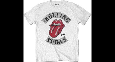 The Rolling Stones - Tour 1978 Heren T-shirt - L - Wit