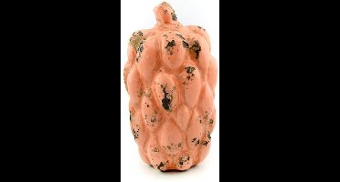 PTMD - Decoratie beeld druiven roze - 26 cm