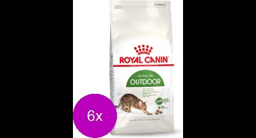 Royal Canin Outdoor - Kattenvoer - 6 x 400 g