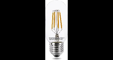 Groenovatie LED Filament Buislamp - 4W - E27 Fitting - 111x45 mm - Extra Warm Wit - Dimbaar