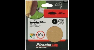 Schuurschijf 125mm (bruin alox)