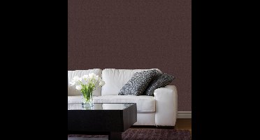 Dutch Wallcoverings Vliesbehang uni - Bruin
