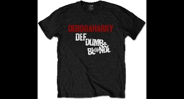 Blondie - Def, Dumb & Blonde Heren T-shirt - XL - Zwart