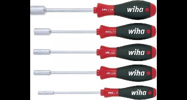 Wiha Schroevendraaierset SoftFinish Zeskantdopsleutel 125mm - 5-delig - 01034
