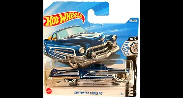 HOT WHEELS CUSTOM '53 CADILLAC CHEVY METALIC BLUE 139/250 1:64 HW ROD SQUAD 9/10