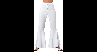 Hippie broek vrouw wit Jess - Maat 36