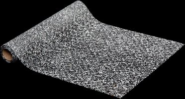 Atmosphera tafelloper - zilver pailletten stof - 28 x 300 cm