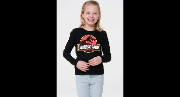 Logoshirt Langarmshirt Jurassic Park Logo