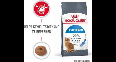 4x Royal Canin Fcn Light Weight Care - Kattenvoer - 400 g
