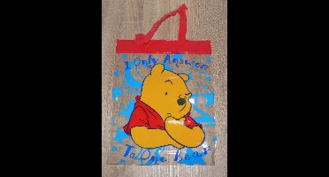 Kindertasje plastic Winnie de Poeh print #1
